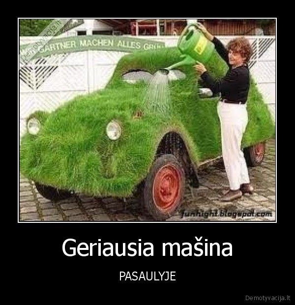 Geriausia mašina