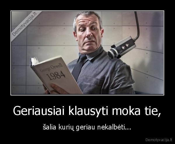 klausyti,kalbeti