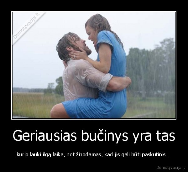 Geriausias bučinys yra tas