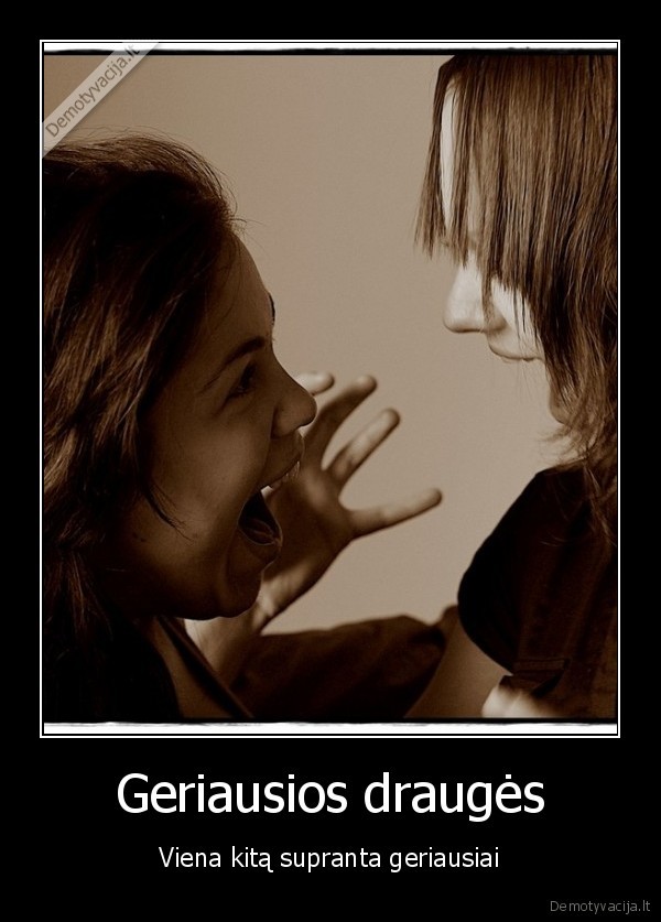 neisskiriamos, drauges