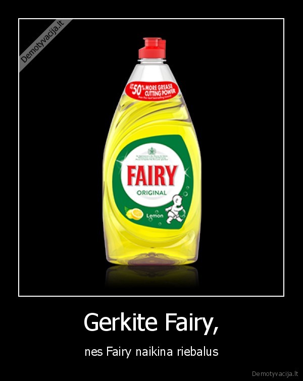 fairy,riebalai