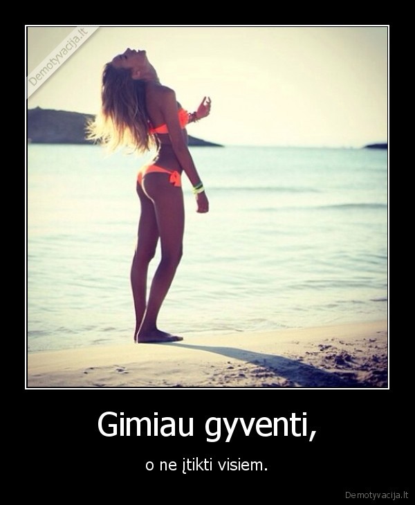 Gimiau gyventi,