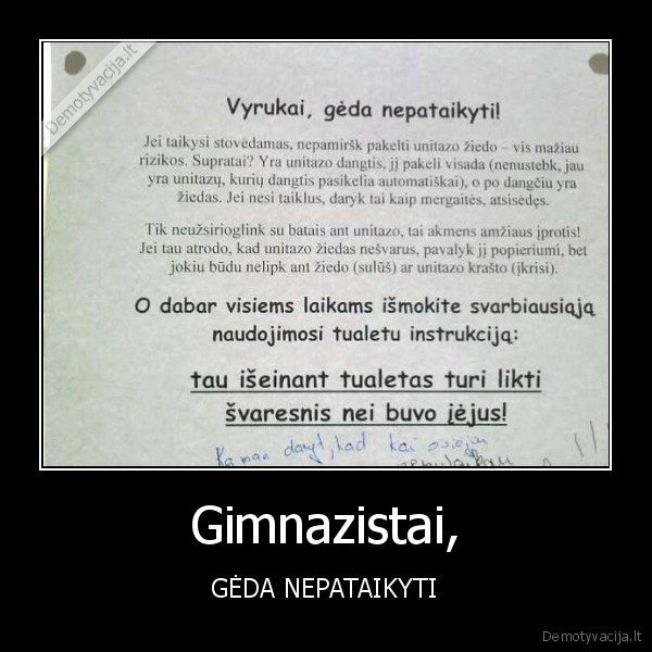 Gimnazistai,