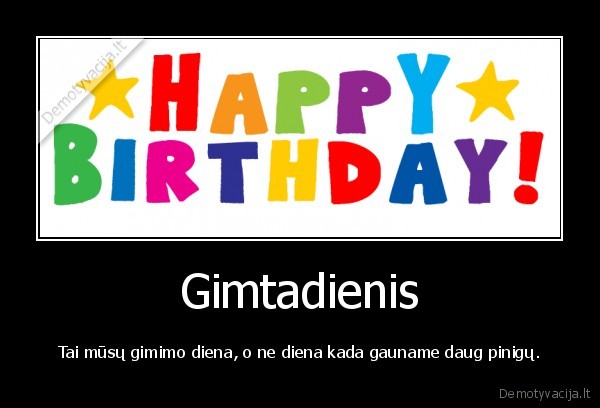 Gimtadienis