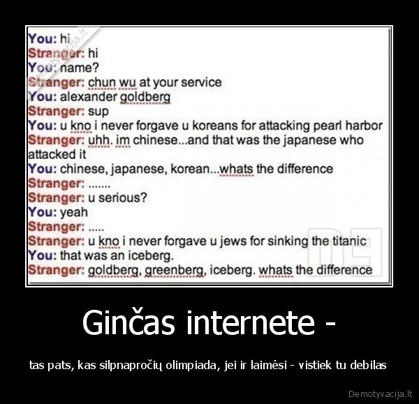 Ginčas internete 