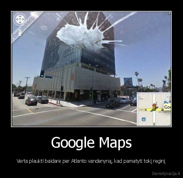 google, maps,atlantic, ocean,fail