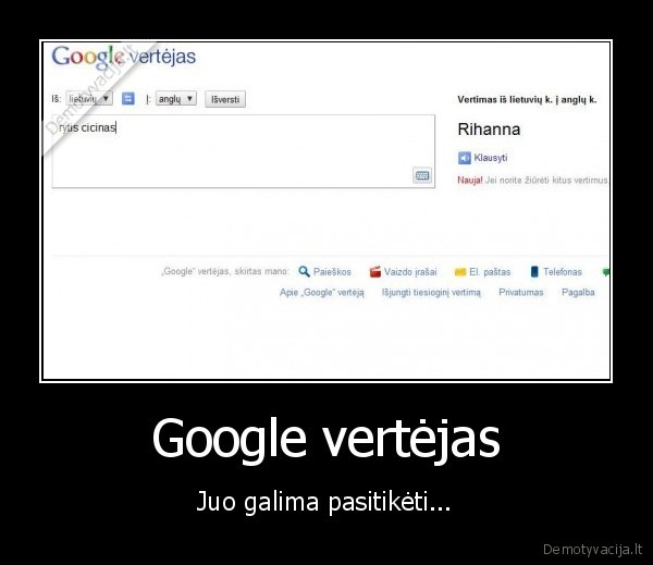 Google vertėjas