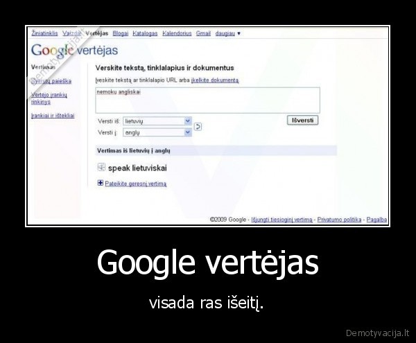 Google vertėjas