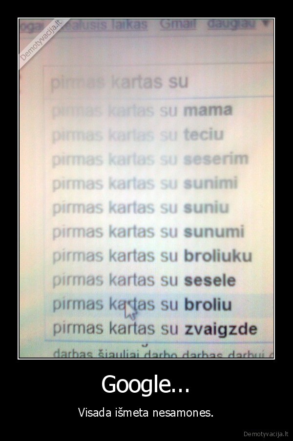 Google...