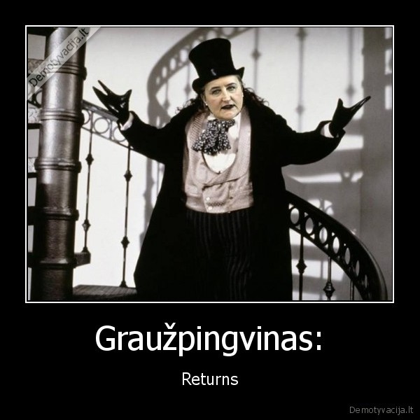 grauziniene,pingvinas