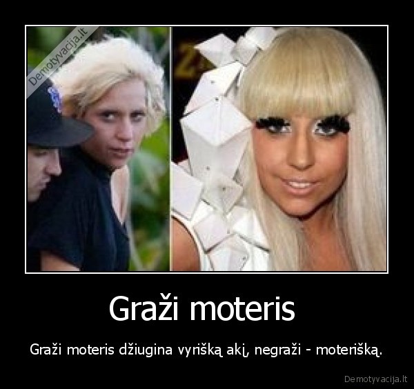 Graži moteris 