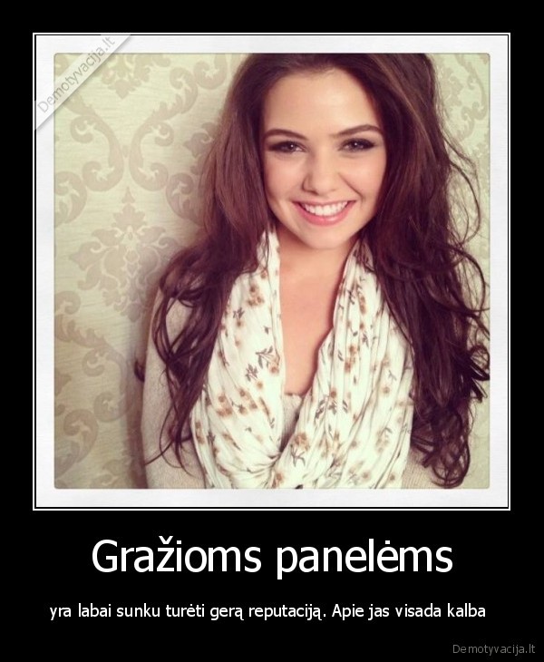 Gražioms panelėms