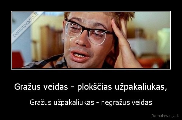 problema,uzpakaliukas,veidas