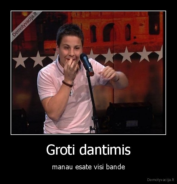 Groti dantimis