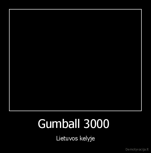 gumball, 3000, 2013