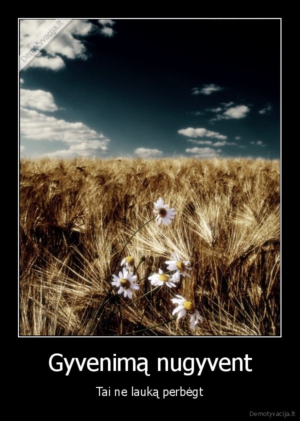 Gyvenimą nugyvent