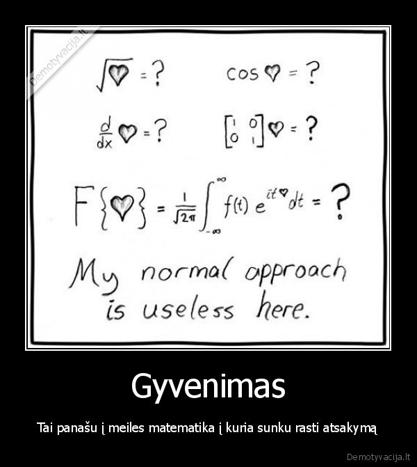 meile, gyvenimas