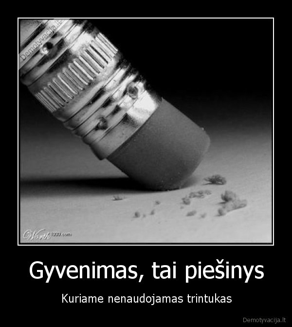 Gyvenimas, tai piešinys