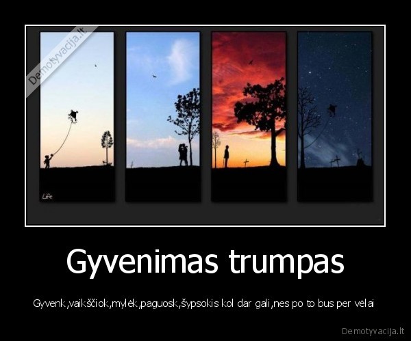 Gyvenimas trumpas