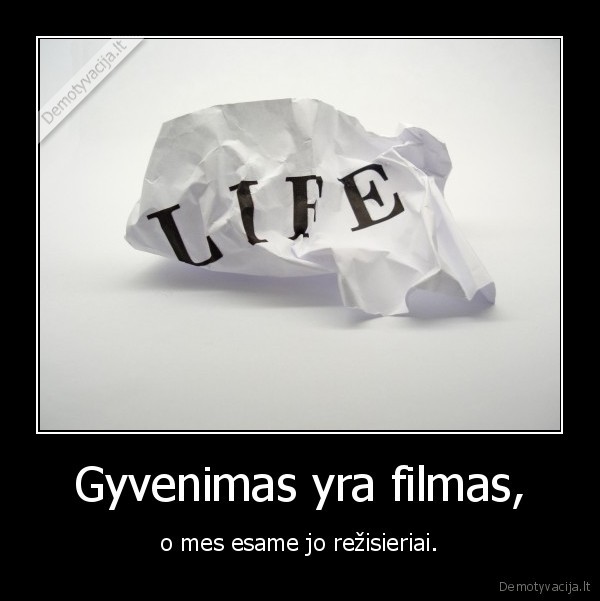 gyvenimas,filmas,rezisierius