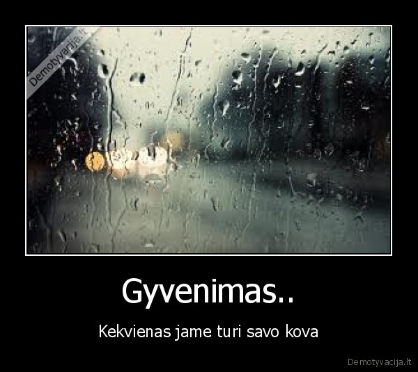 Gyvenimas..