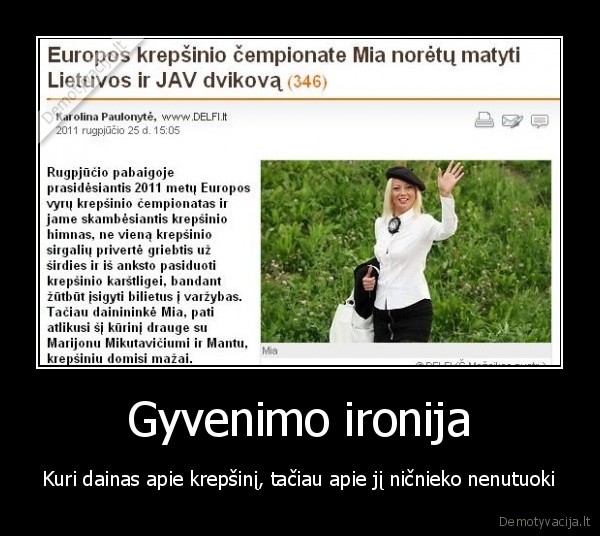 krepsinis, fail, blond, sasat, mia, ironija
