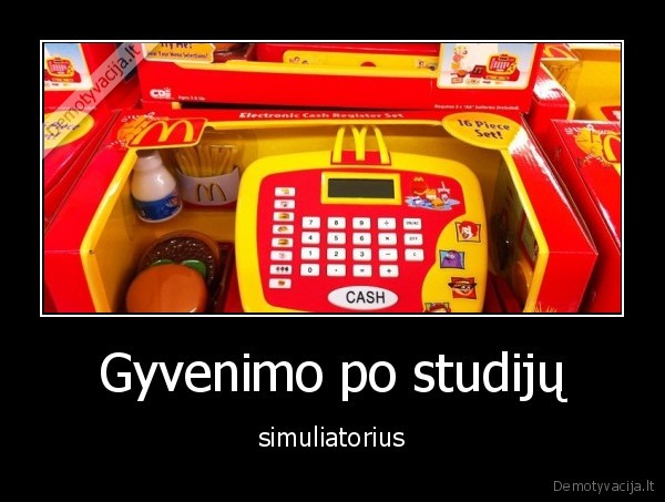 macdonalds,darbas,gyvenimas