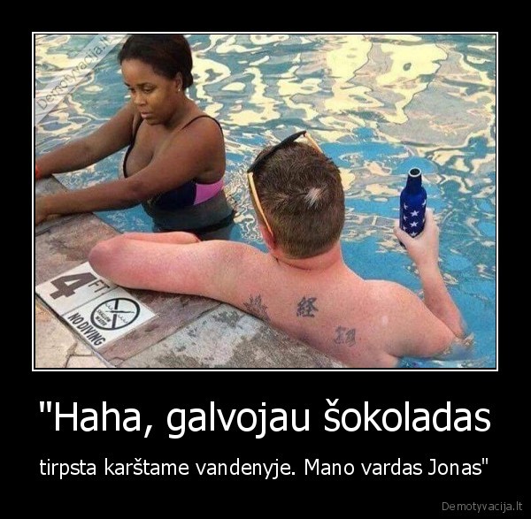 sokoladas,juodaode,baltaodis,jonas,moteris,vyras,baseinas