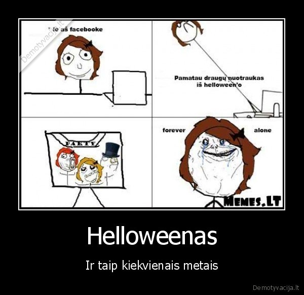 kubilius, vienas, per, helloweena,memes.lt