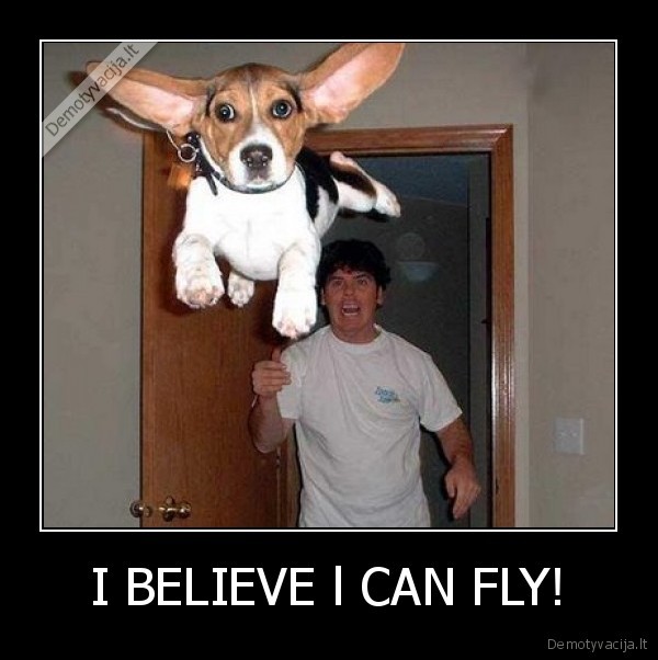 I BELIEVE l CAN FLY!