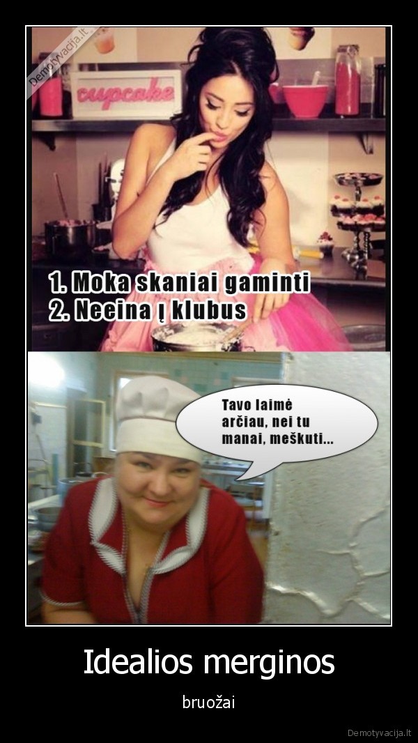 bruozai,mergina,ideali