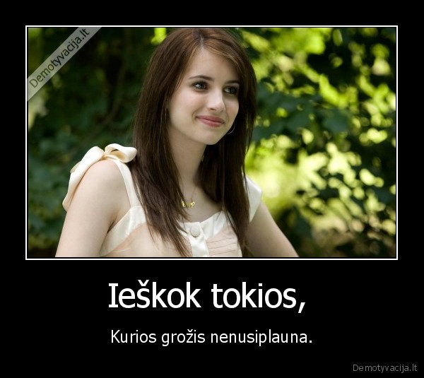 Ieškok tokios, 