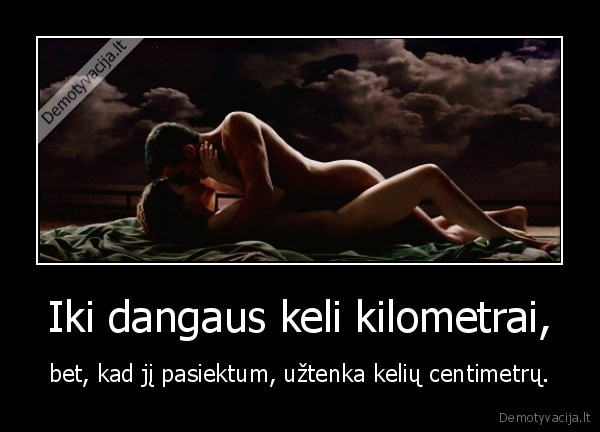 Iki dangaus keli kilometrai,