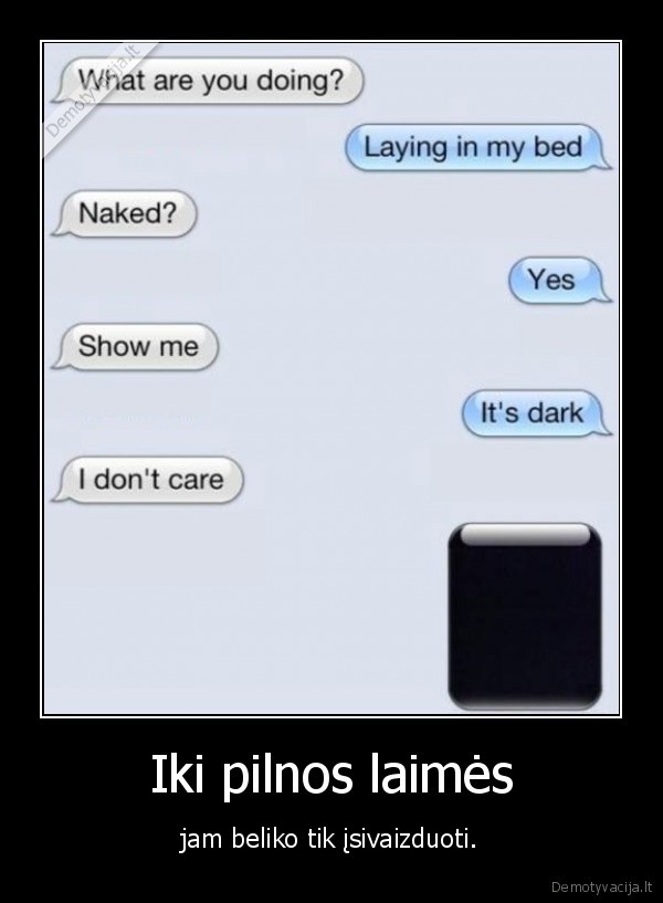 Iki pilnos laimės