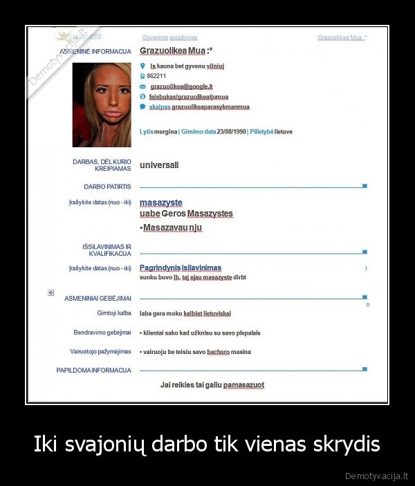 anties, cv, jau, isskrenda