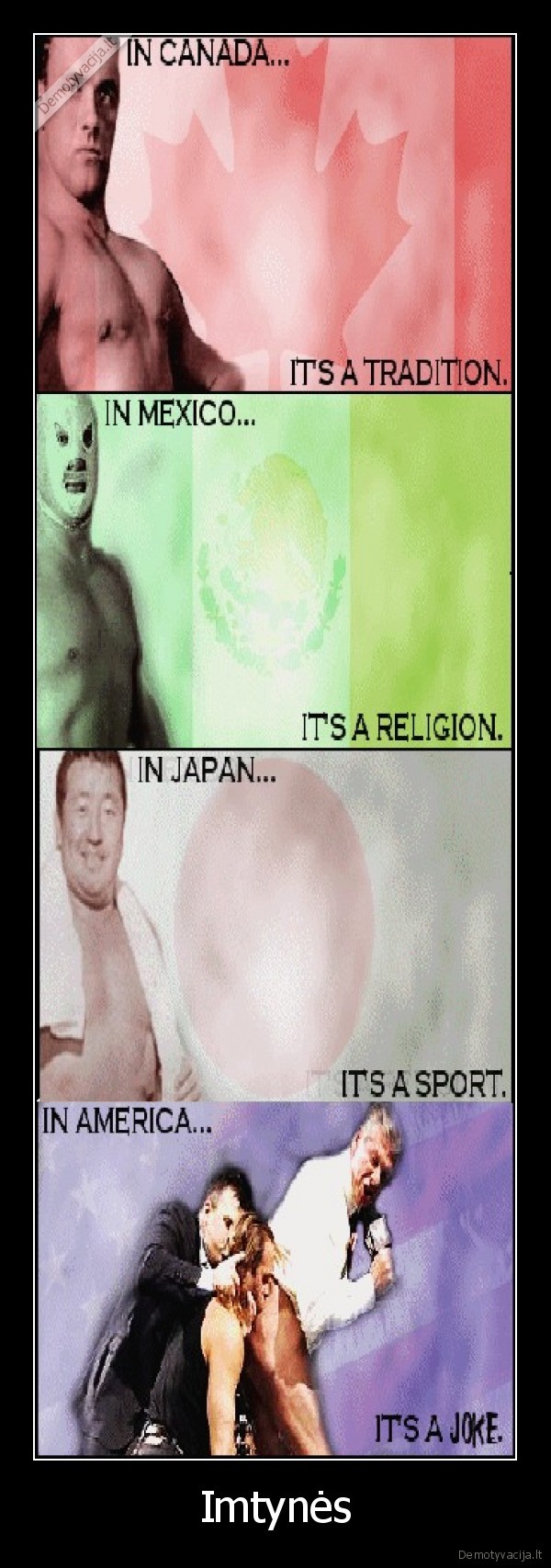 imtynes,japonija,kanada,amerika,meksika