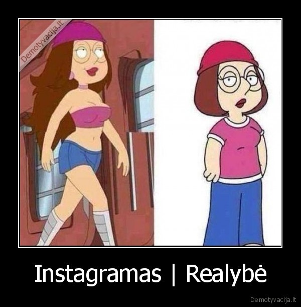 instagramas,realybe,mergina