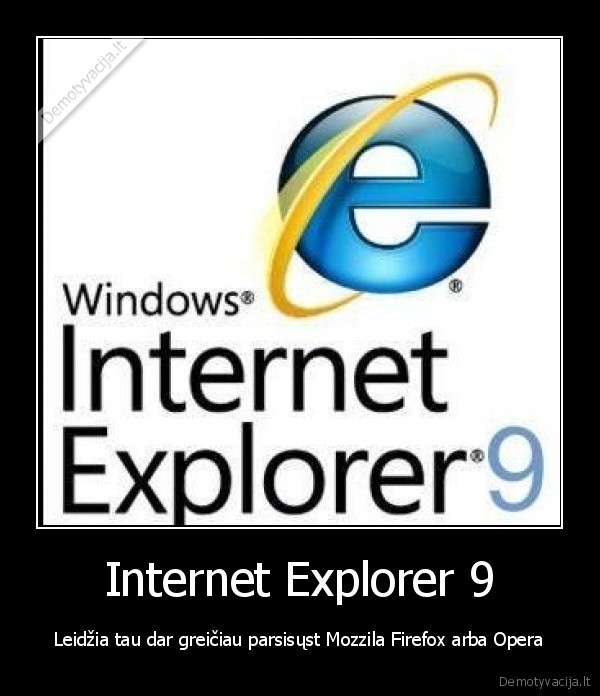 Internet Explorer 9