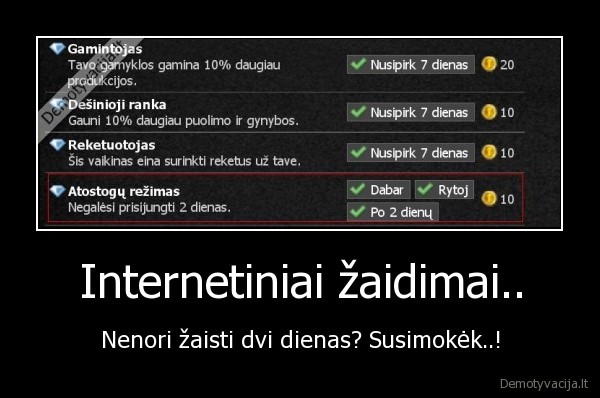 Internetiniai žaidimai..