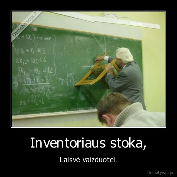 inventorius,vaizduote