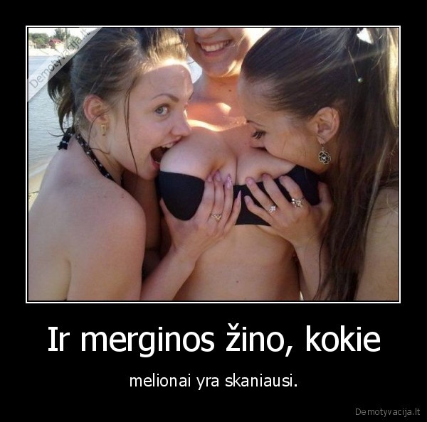 melionai,krutine,merginos