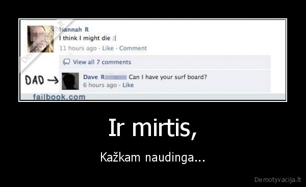 Ir mirtis,
