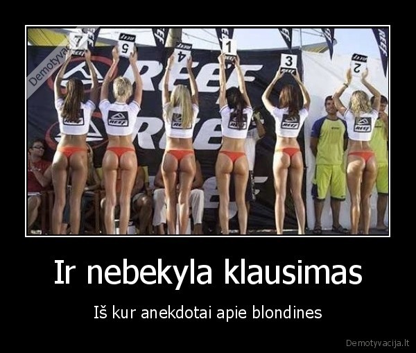 blondine,anekdotas,kvaila
