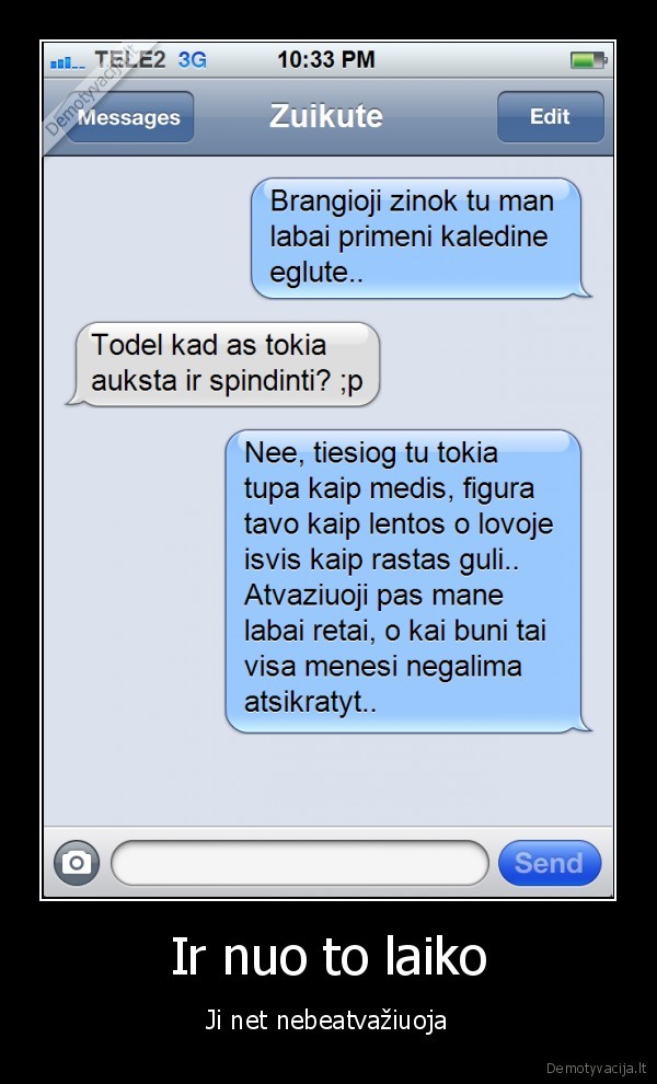 Ir nuo to laiko
