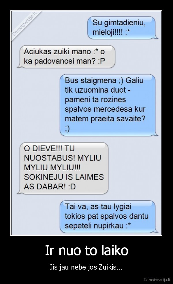 Ir nuo to laiko