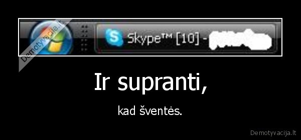 Ir supranti,