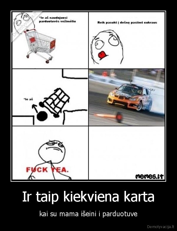 Ir taip kiekviena karta