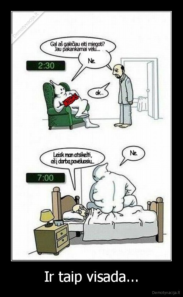 Ir taip visada...