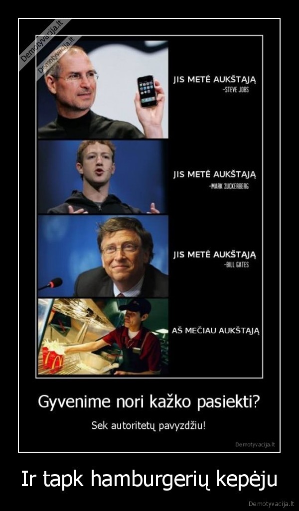 Ir tapk hamburgerių kepėju