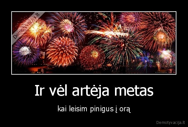 Ir vėl artėja metas